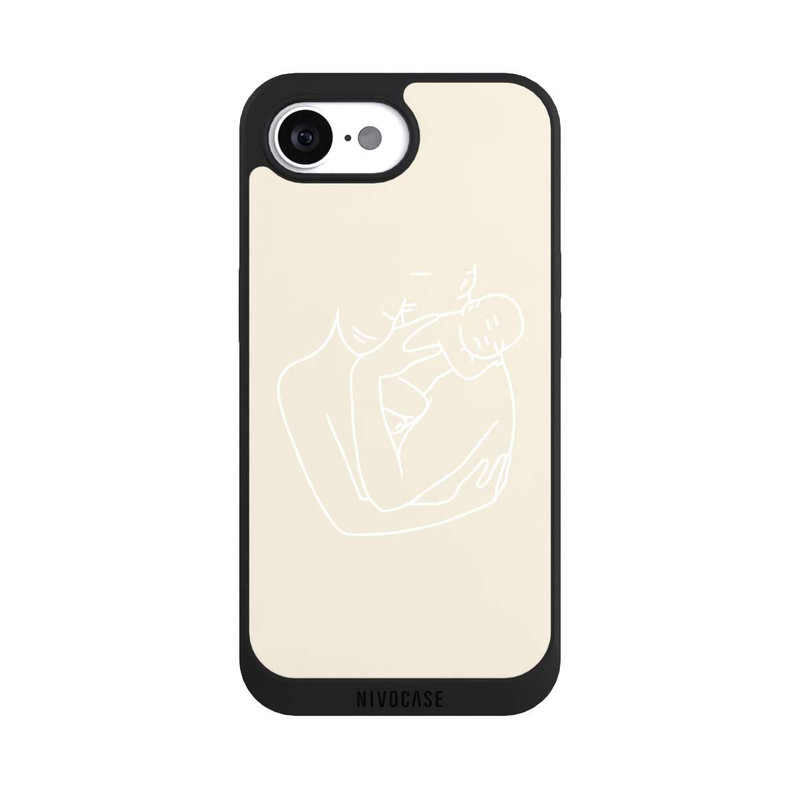 iPhone 16e NIVOpure Line Art Familie 2