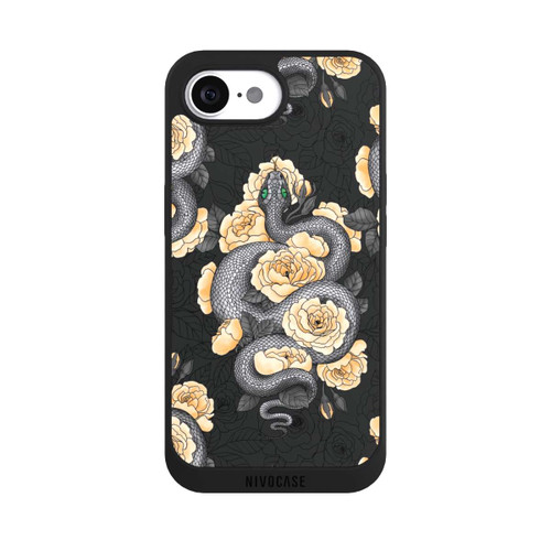 Apple iPhone 16e NIVOpure Snake And Yellow Flower