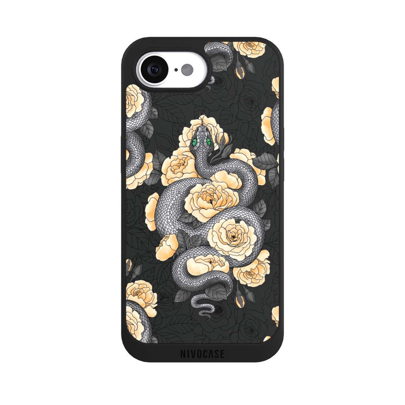iPhone 16e NIVOpure Snake And Yellow Flower