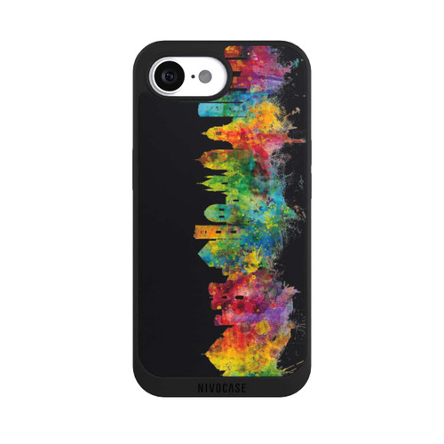 Apple iPhone 16e NIVOpure Naples Italy Skyline Black