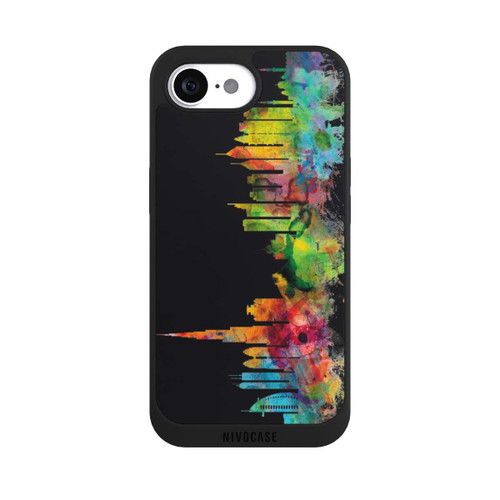 Apple iPhone 16e NIVOpure Dubai Skyline Black
