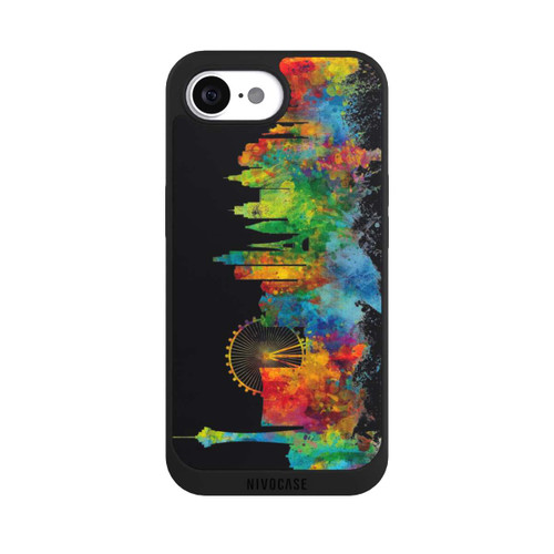 Apple iPhone 16e NIVOpure Las Vegas Nevada Skyline Black