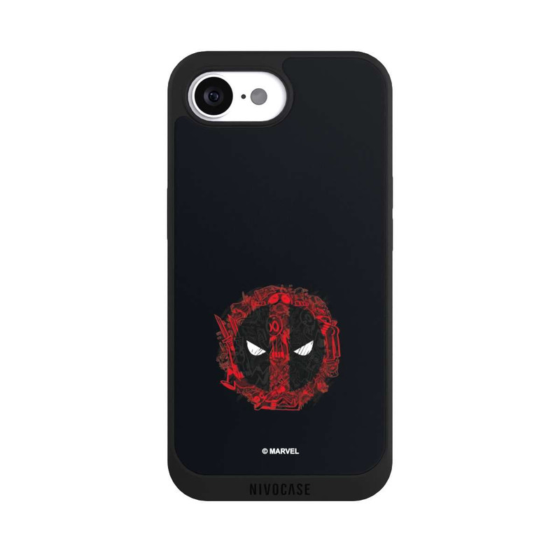 iPhone 16e NIVOpure Deadpool Logo