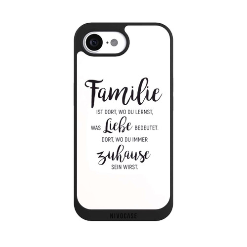 Apple iPhone 16e NIVOpure Familie ist Liebe