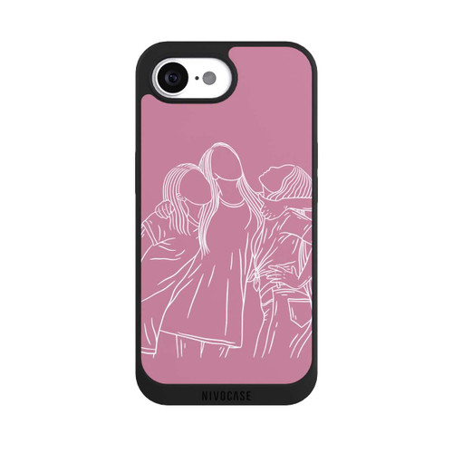 Apple iPhone 16e NIVOpure Girlfriends Line Art
