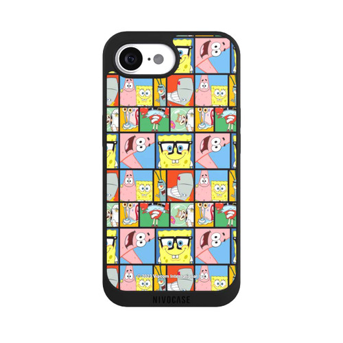 Apple iPhone 16e NIVOpure Spongebob Friends Memory Pattern