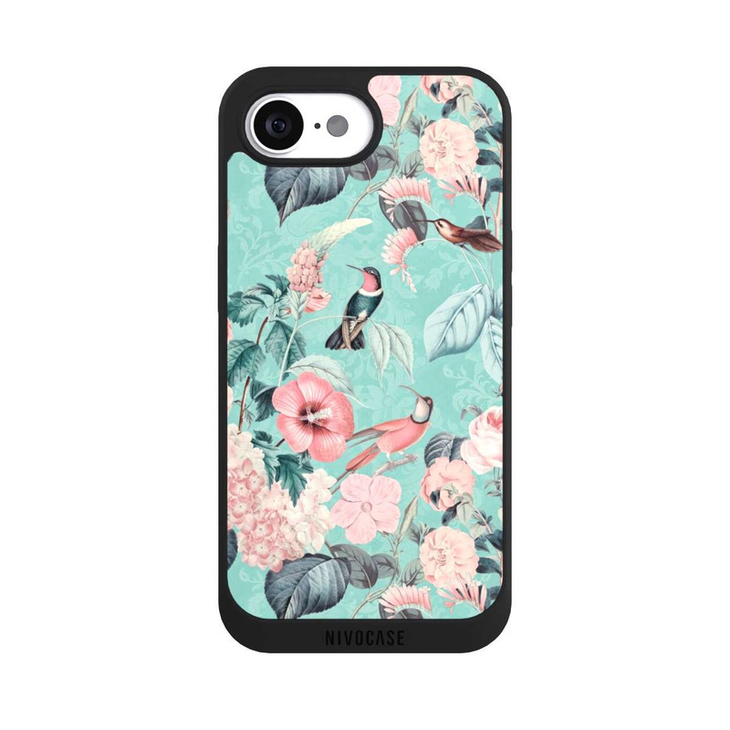 iPhone 16e NIVOpure Kolibri Paradies Pattern