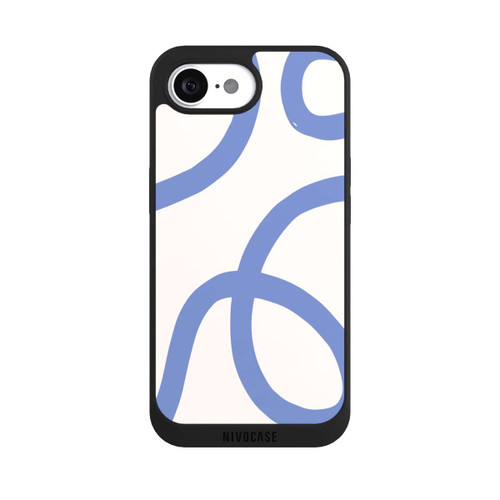Apple iPhone 16e NIVOpure Blue Pattern