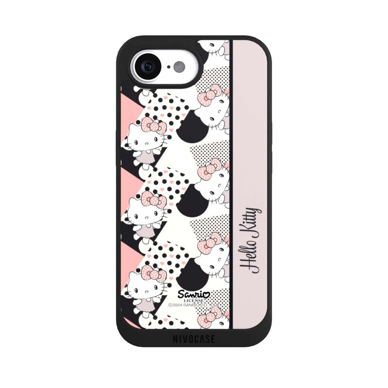 iPhone 16e NIVOpure Hello Kitty elegantes Muster