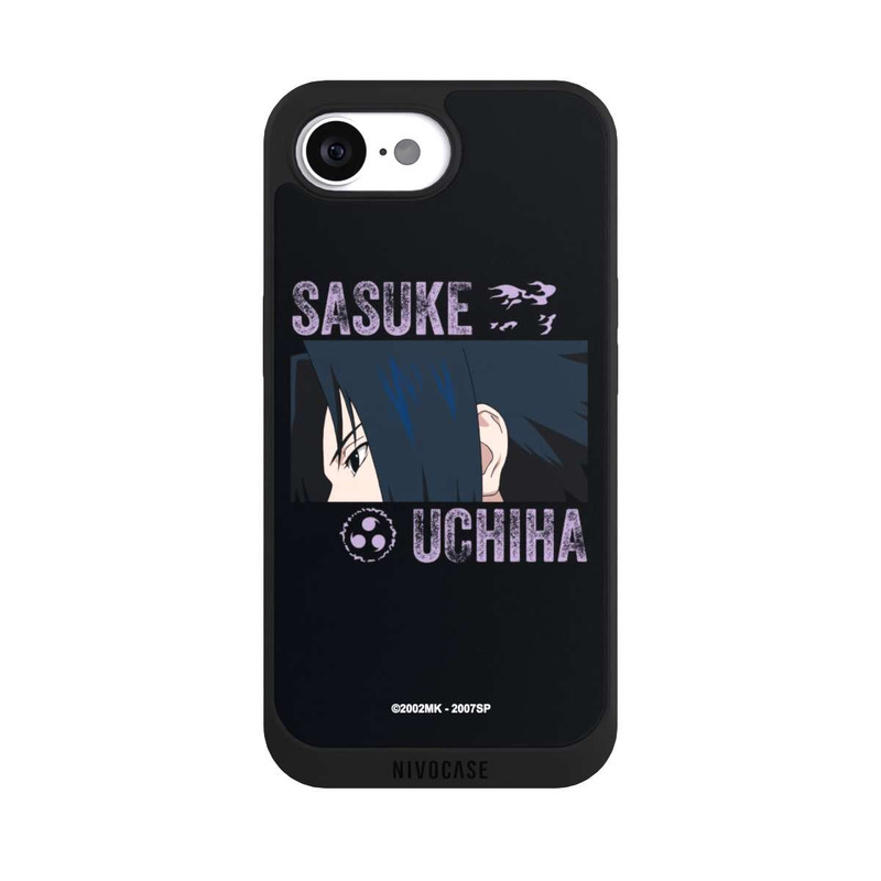 iPhone 16e NIVOpure Sasuke Uchiha Close-Up