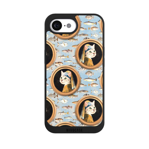 Apple iPhone 16e NIVOpure Katzen Muster