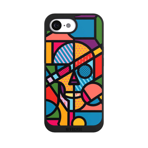 Apple iPhone 16e NIVOpure Vit Skull Colorful