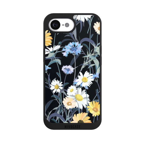 Apple iPhone 16e NIVOpure Wildflower Black