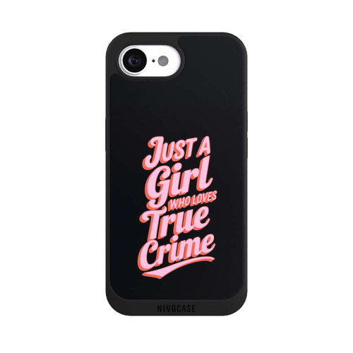 Apple iPhone 16e NIVOpure Just a Girl Who Loves True Crime