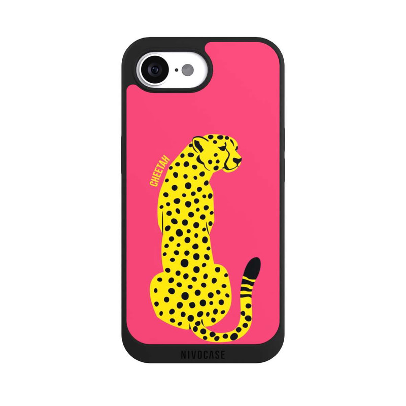 iPhone 16e NIVOpure Colourful Yellow Cat