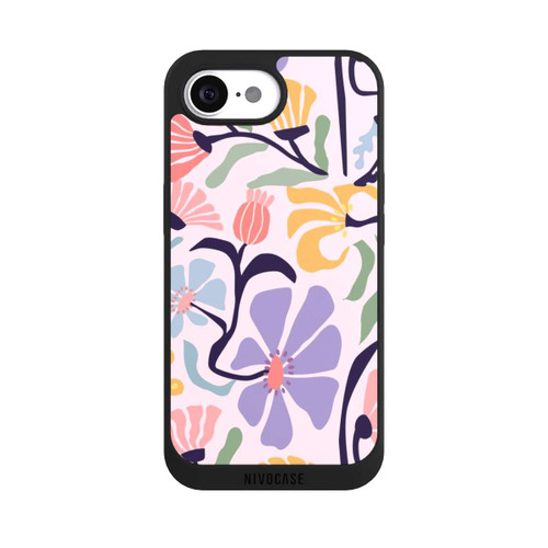 Apple iPhone 16e NIVOpure Flower Market Ibiza Pink