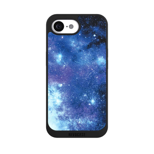 Apple iPhone 16e NIVOpure Blue Purple Galaxy