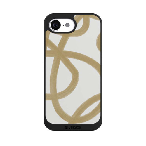 Apple iPhone 16e NIVOpure Laced Up Beije