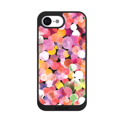 Apple iPhone 16e NIVOpure Colorful Watercolor Dots