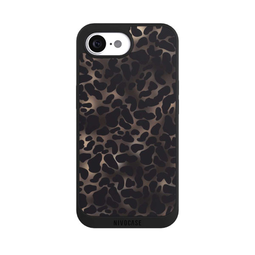 Apple iPhone 16e NIVOpure Leo-Muster dunkel