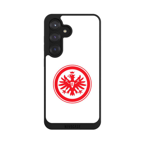 Samsung Galaxy S25 NIVOpure Eintracht Frankfurt weiss rot