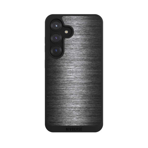 Samsung Galaxy S25 NIVOpure Metal Look - Anthrazit