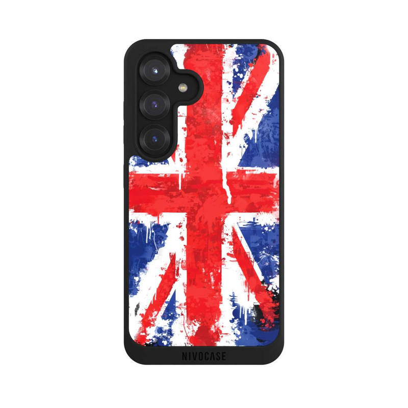 Galaxy S25 NIVOpure Union Jack Drips