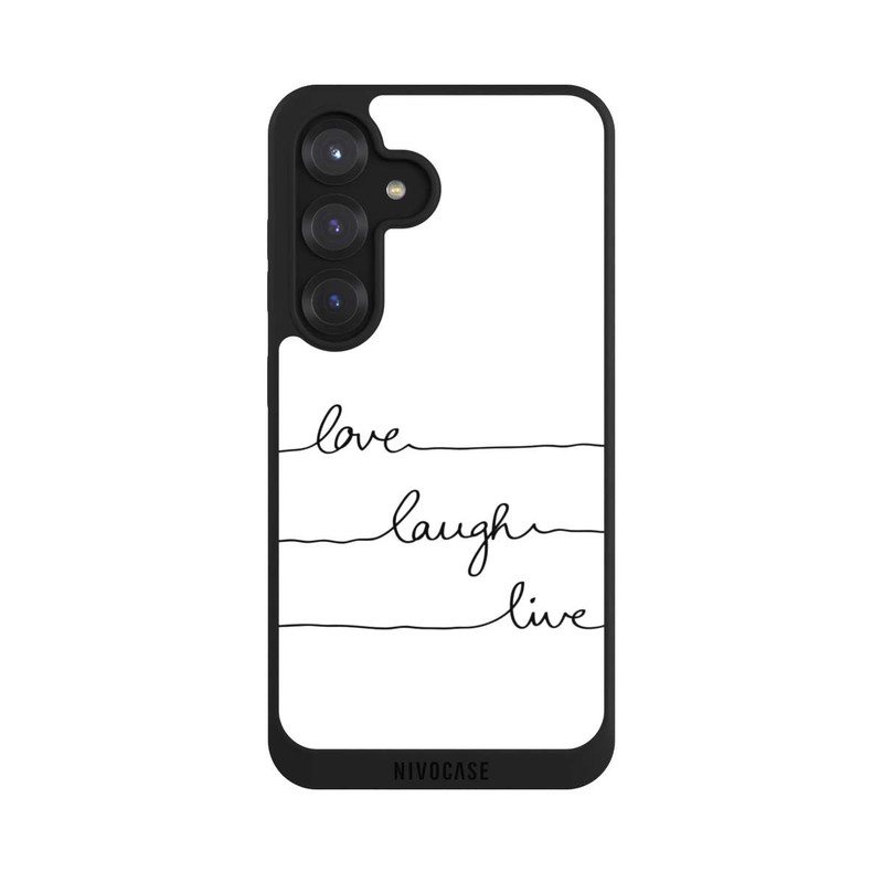 Galaxy S25 NIVOpure Love Laugh Live