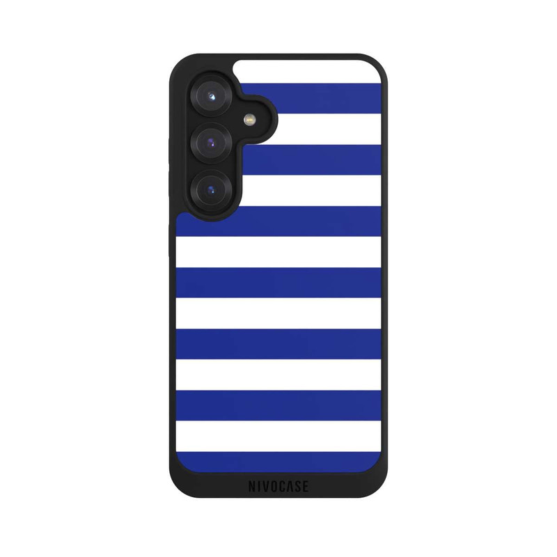 Galaxy S25 NIVOpure Sailorstripes Blau