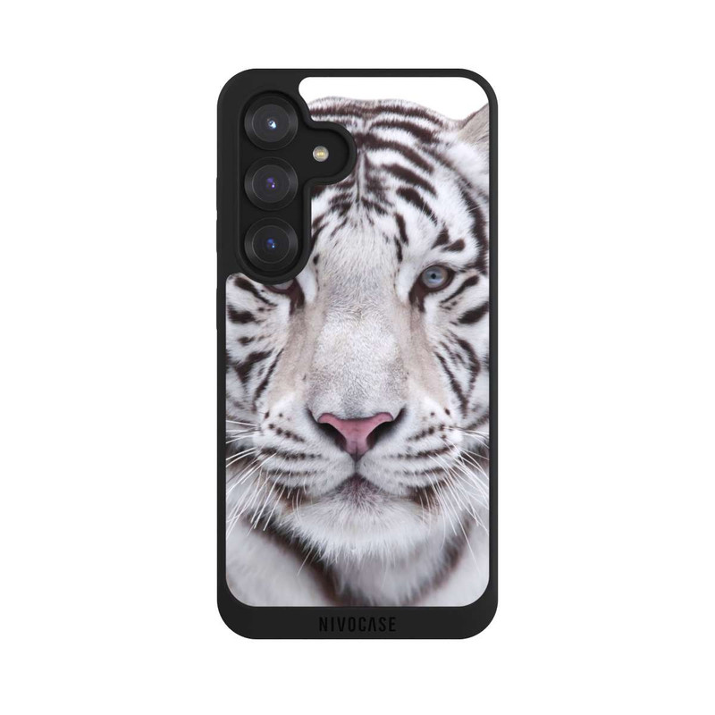Galaxy S25 NIVOpure Tigre Blanc Majestueux