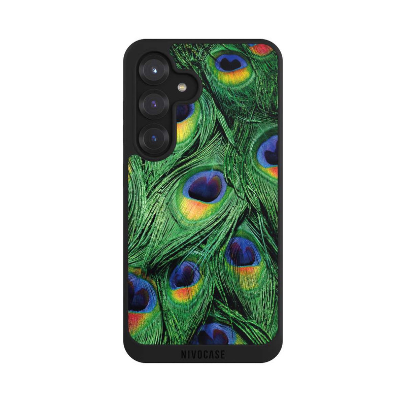 Galaxy S25 NIVOpure Plumes de Paon