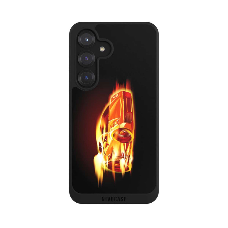 Galaxy S25 NIVOpure Burning Car