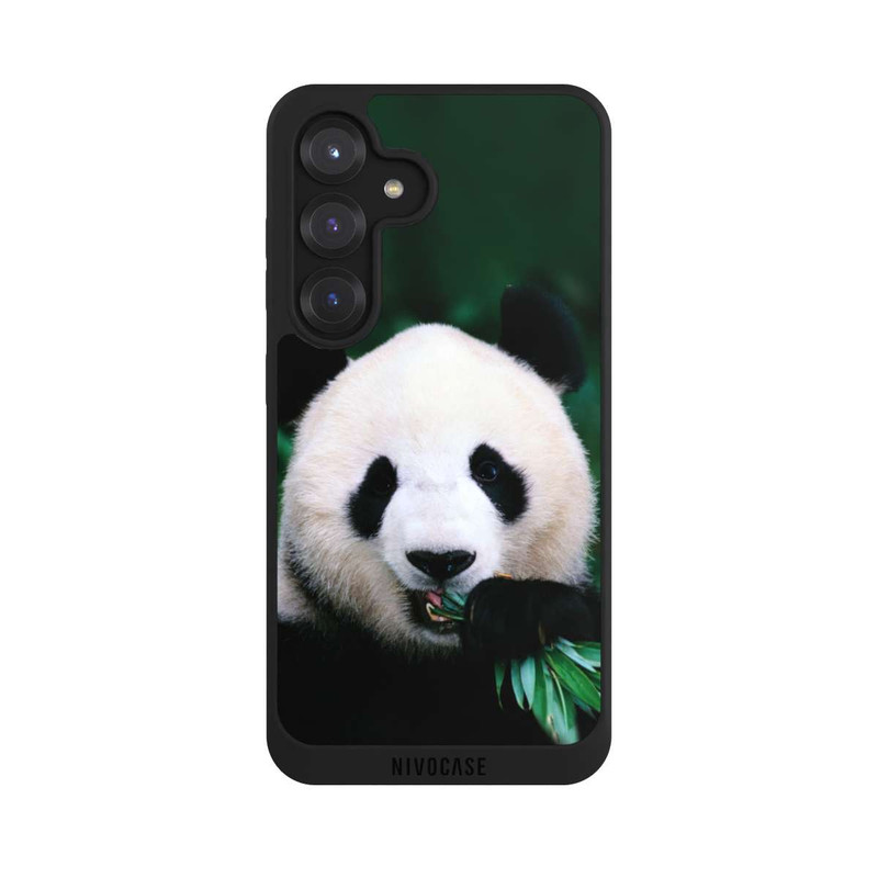 Galaxy S25 NIVOpure Panda mit Bambus