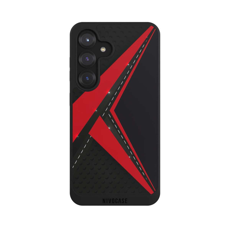 Galaxy S25 NIVOpure Carbon for Men - Red