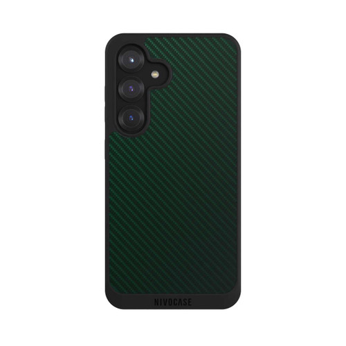 Samsung Galaxy S25 NIVOpure British Racing Green Carbon