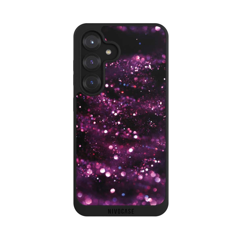 Galaxy S25 NIVOpure Lilac Sparkles Look