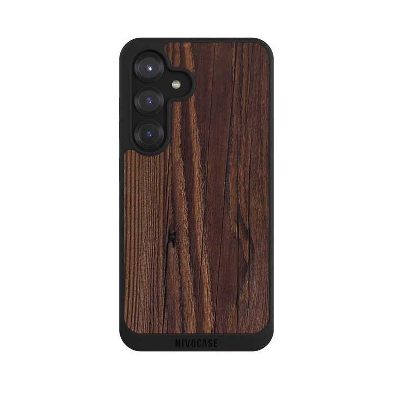 Galaxy S25 NIVOpure Maserung Holzlook