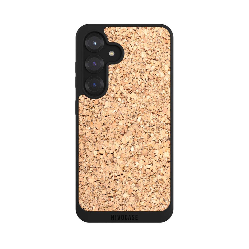 Galaxy S25 NIVOpure Kork Holzlook