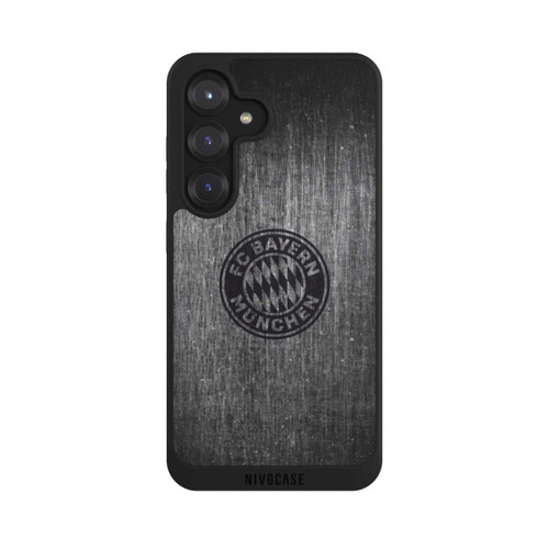 Samsung Galaxy S25 NIVOpure Metalllook FCB Logo einfarbig