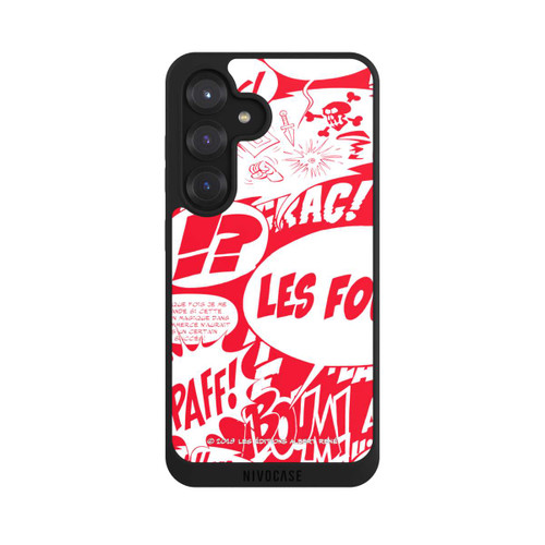 Samsung Galaxy S25 NIVOpure Bulles BD Astérix Rouge