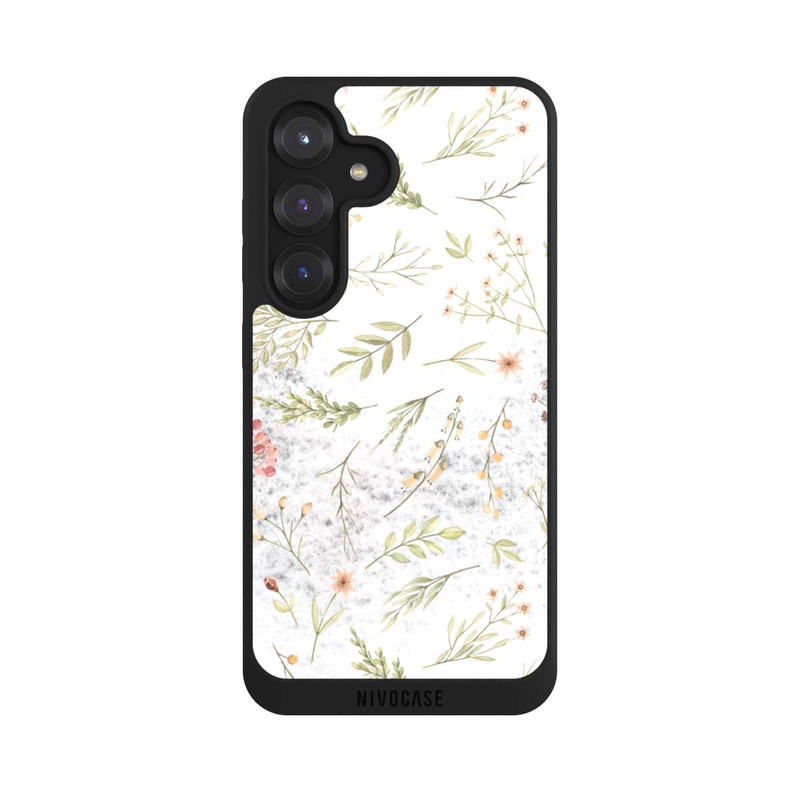 Galaxy S25 NIVOpure Floral Marble