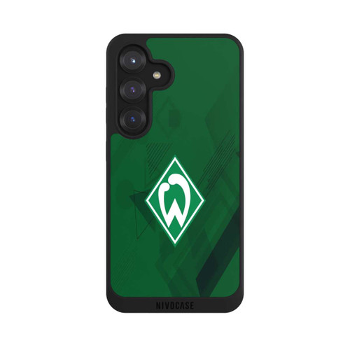 Samsung Galaxy S25 NIVOpure Grüne Grafikelemente - Werder Bremen