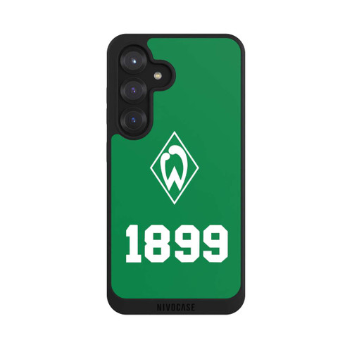 Samsung Galaxy S25 NIVOpure 1899 Grün-Weiß Lebenslang Grün - Werder Bremen