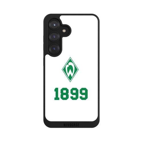 Samsung Galaxy S25 NIVOpure 1899 Grün-Weiß Lebenslang Weiss - Werder Bremen