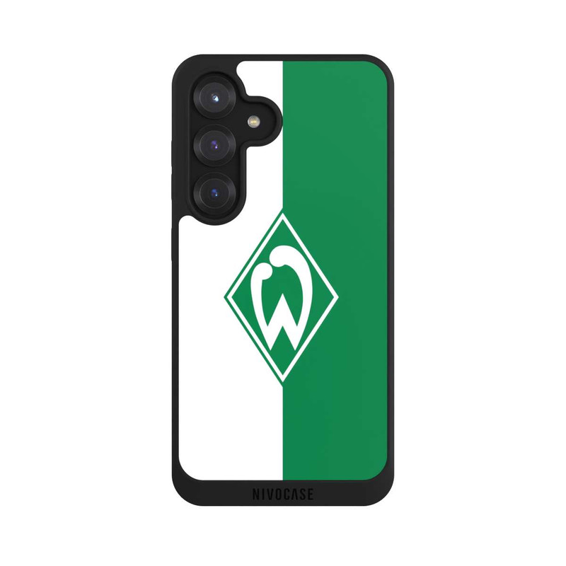 Galaxy S25 NIVOpure Weiß-Grün - Werder Bremen