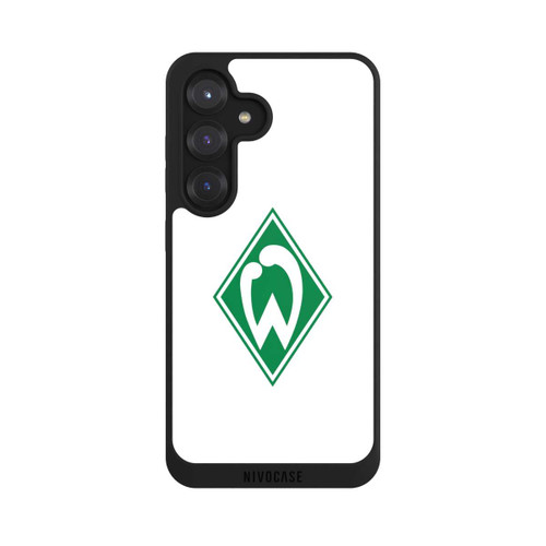 Samsung Galaxy S25 NIVOpure Logo auf Weiß - Werder Bremen