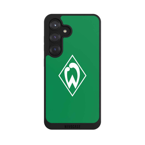 Samsung Galaxy S25 NIVOpure Logo auf Grün - Werder Bremen