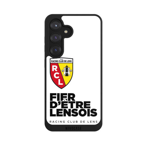 Samsung Galaxy S25 NIVOpure RC Lens Fier D'être Lensois - Weiß
