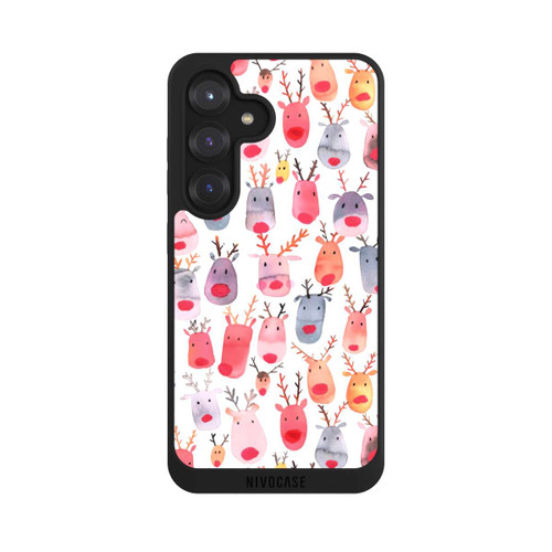 Samsung Galaxy S25 NIVOpure  Niedliches Rentieraquarell