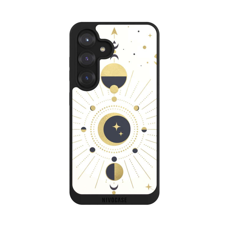 Galaxy S25 NIVOpure Abstrakter Rose-Gold-Look